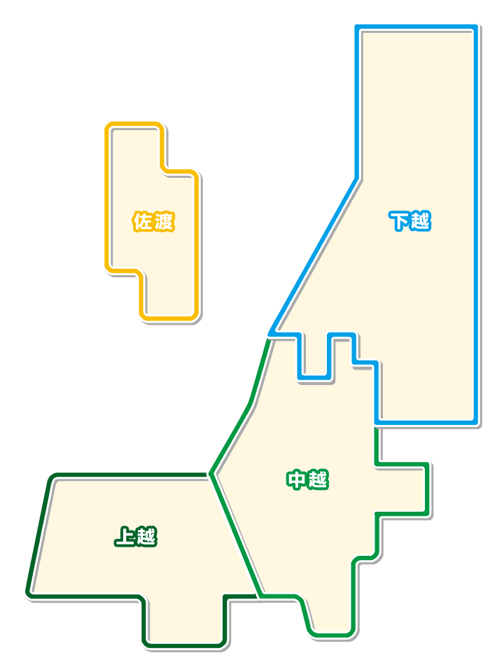 新潟県マップ